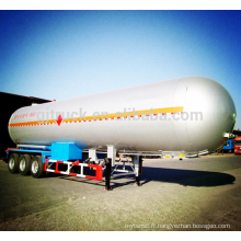 52cbm 3 essieu lpg tanker remorque réservoir de carburant liquide semi-remorque huile réservoir semi-remorque